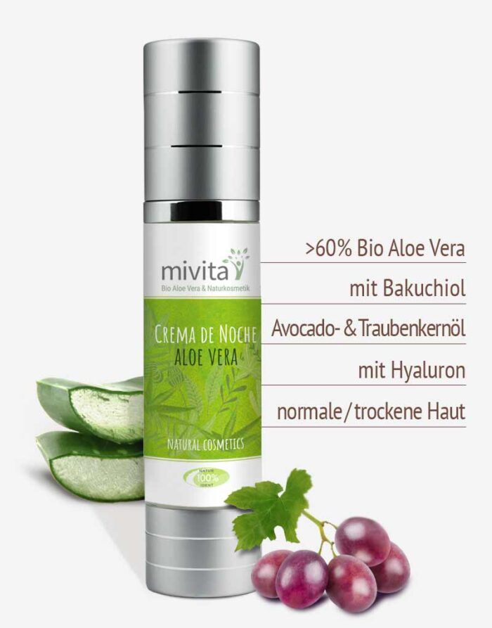 Produktvorteile Aloe Vera Nachtcreme