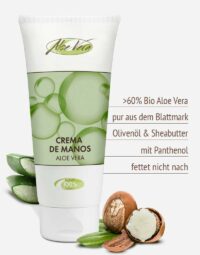 Bio Aloe vera Handcreme in Premium-Qualität