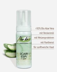 Bio Aloe vera Schaummaske in Premium-Qualität