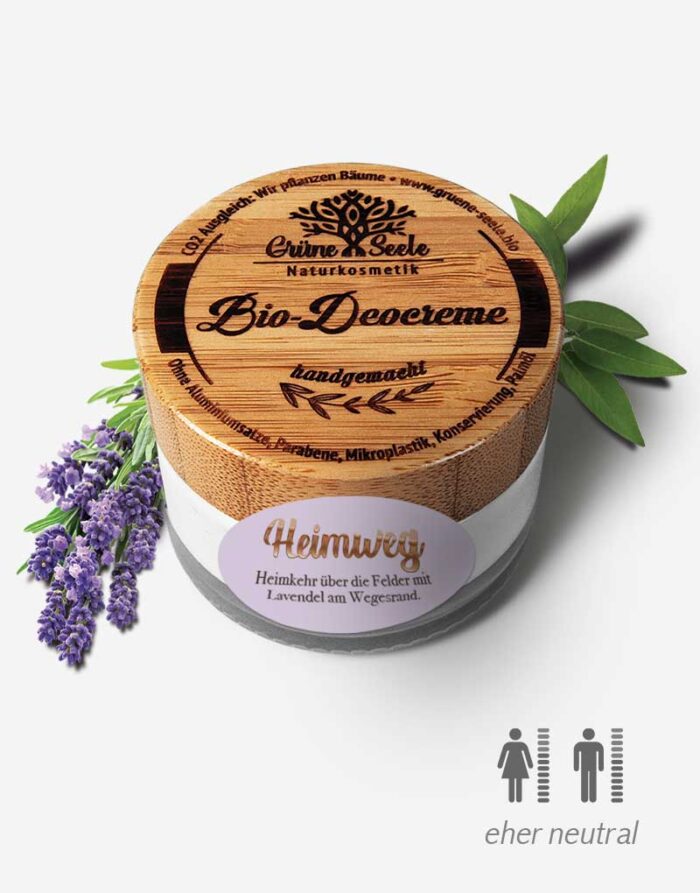 Deocreme Heimweg mit Lavendel