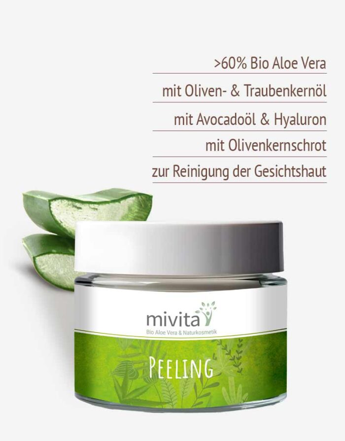 Aloe Vera Peeling Produktvorteile