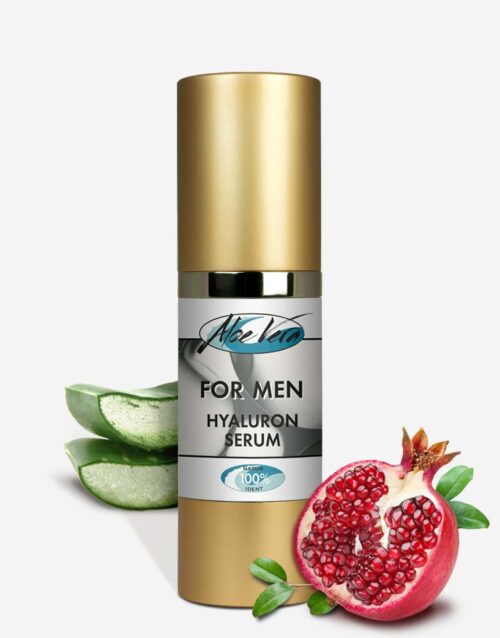 Bio Aloe vera Anti Aging Serum für Männer