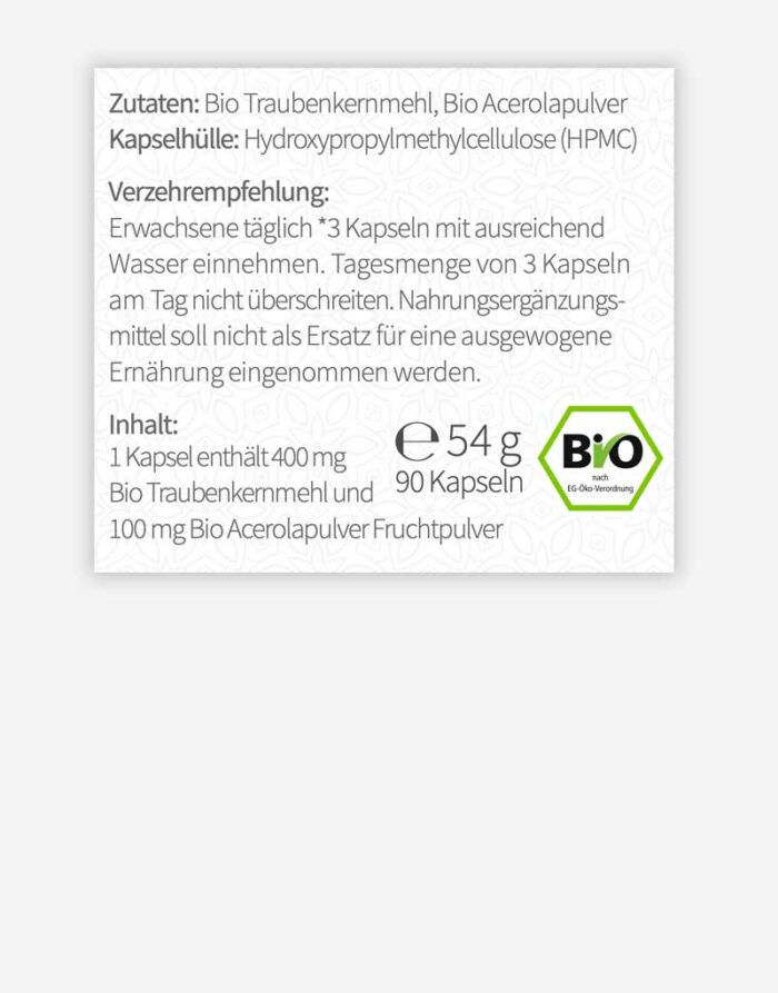 OPC Bio Etikett