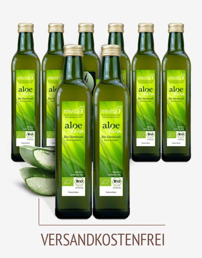 8er Aloe Vera Saft versandkostenfrei